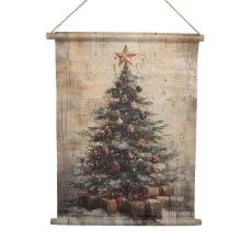 Nástěnná mapa CHRISTMAS TREE