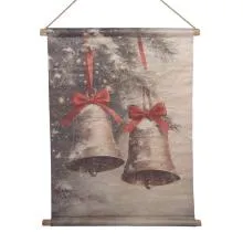 Nástěnná mapa CHRISTMAS BELLS