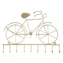 Kovový věšák na klíče BICYCLE 32*4*23 cm
