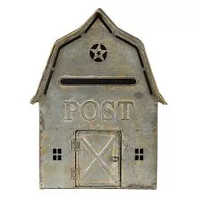 Vintage poštovní schránka HOUSE 26*11*35 cm