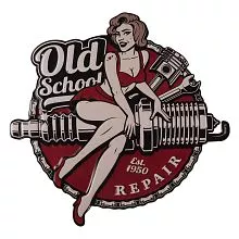 Plechová cedule OLD SCHOOL