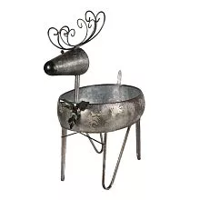 Kovový obal na květináč DEER