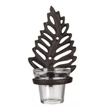 Nástěnný svícen na čajovou svíčku LEAF