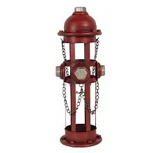 Kovový stojan na láhev HYDRANT 14*15*41 cm