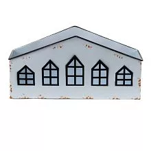 Kovový svícen na čajové svíčky HOUSE