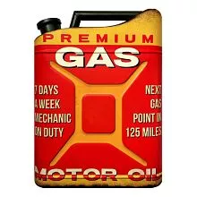 Plechová cedule GAS PREMIUM