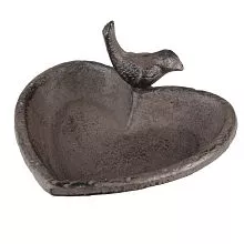 Kovové krmítko nebo pítko pro ptáčky 16x14x8 cm