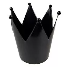 Kovový svícen na čajovou svíčku CROWN