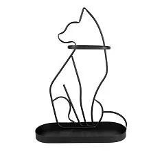 Kovový stojan na deštníky CAT 42x16x59 cm