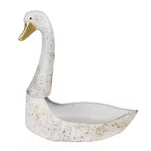 Kovový květináč SWAN