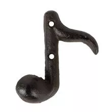 Kovový háček MUSIC NOTE