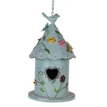 Dekorativní ptačí budka 16x19x29 cm