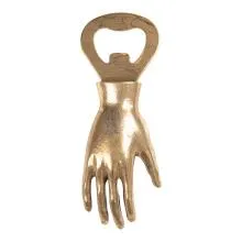 Kovový otvírák na lahve HAND 11x3x4 cm