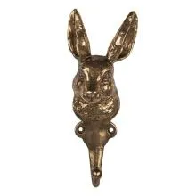 Nástěnný dřevěný háček RABBIT