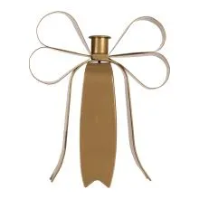 Candle holder 20x16x21 cm Gold colored Metal 6Y6093