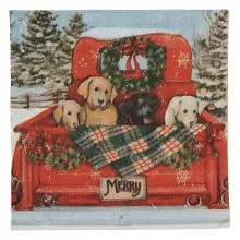 Papírové ubrousky DOGS (20 kusů v balení) 33x33 cm