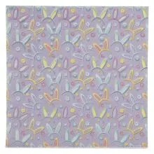 Papírové ubrousky BUNNY (20 kusů v balení) 33x33 cm