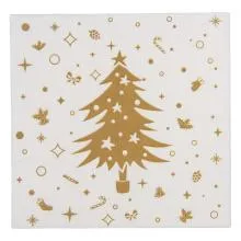 Papírové ubrousky CHRISTMAS (20 kusů v balení) 33x33 cm