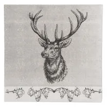 Papírové ubrousky DEER (20 kusů v balení) 33x33 cm