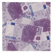 Papírové ubrousky EURO (20 kusů v balení) 33x33 cm