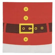 Papírové ubrousky SANTA (20 kusů v balení) 33x33 cm
