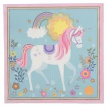 Papírové ubrousky UNICORN (20 kusů v balení) 33x33 cm