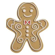 Papírové ubrousky GINGERBREAD MAN (20 kusů v balení)