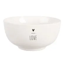 Porcelánová miska BE HAPPY Ø 14x7 cm / 500 ml
