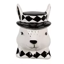 Keramická dóza CHECKERED BUNNY