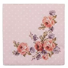 Papírové ubrousky DOTTY ROSE (20 kusů v balení)