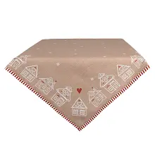Ubrus GINGERBREAD BLISS 100x100 cm