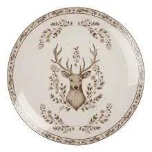 Porcelánový jídelní talíř GENTLE WILDERNESS Ø 26x2 cm