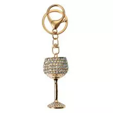 Přívěsek na klíče WINE GLASS 3x2x6 cm
