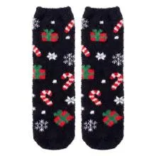 Home Socks Black Polyester