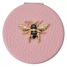 Zrcátko do kabelky BEE PINK