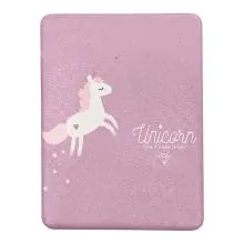 Handheld Mirror Pink Polyester