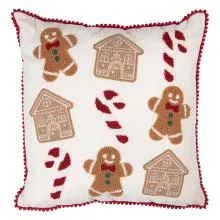 Polštář s výplní GINGERBREAD MAN