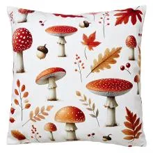 Polštář s výplní MUSHROOMS