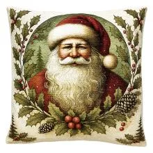 Polštář s výplní SANTA 45x45x4 cm