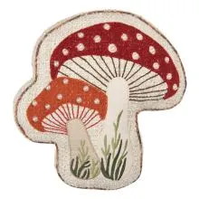 Polštář s výplní MUSHROOM 40x38x4 cm