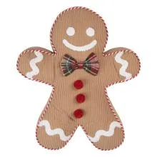 Polštář s výplní GINGERBREAD MAN 35x40x4 cm