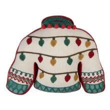Polštář s výplní SWEATER 40x30x4 cm