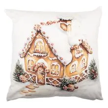 Povlak na polštář GINGERBREAD HOUSE 45x45 cm