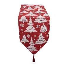 Vánoční běhoun na stůl TREE