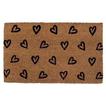 Kokosová rohožka LOVE HEARTS
