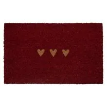 Kokosová rohožka HEARTS 75x45 cm