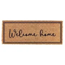 Kokosová rohožka WELCOME HOME 75x22 cm