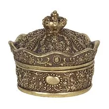 Polyrezinová šperkovnice CROWN 9*9*7 cm
