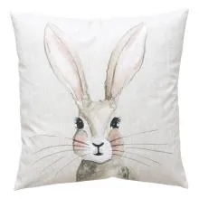 Polštář s výplní RUSTIC BUNNY 45×45×4 cm