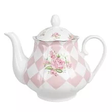 Porcelánová konvička na čaj SWEET ROSES 20x14x17 cm / 1000 ml